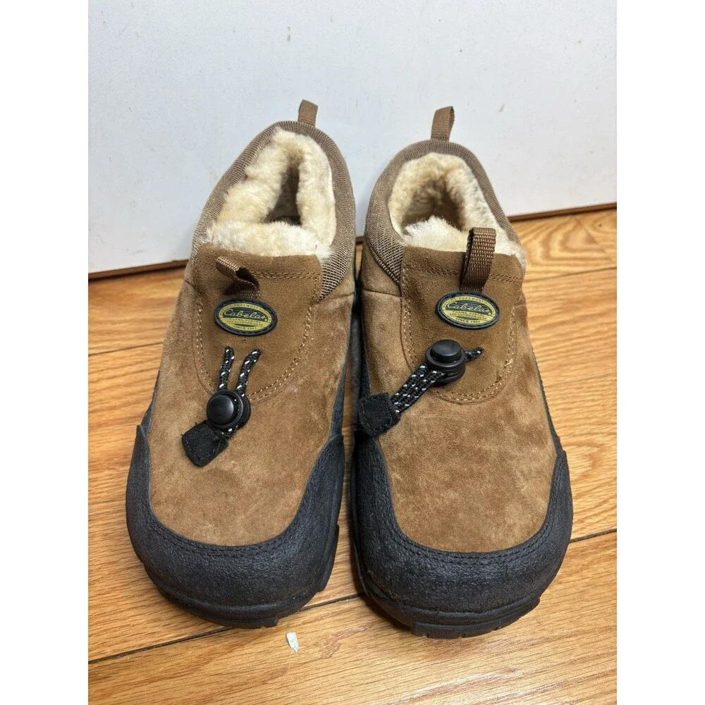 Cabela's Men's Size 8 Alaskan Guide Shearling Low Top Winter Hunting Boots